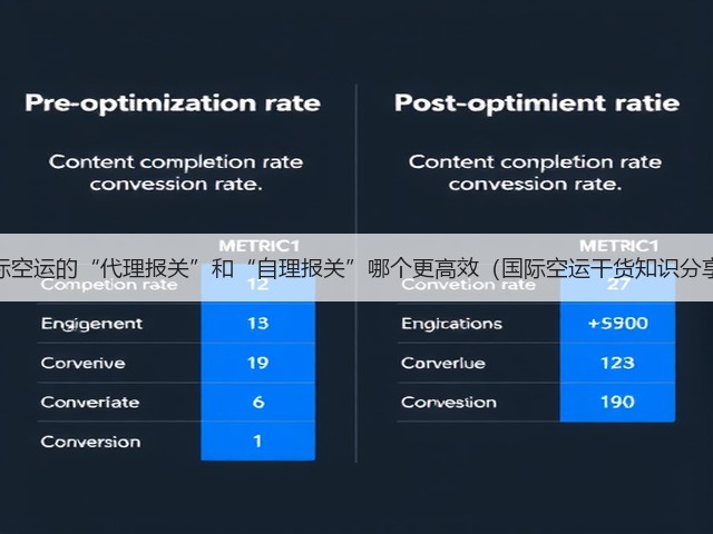 国际空运的“代理报关”和“自理报关”哪个更高效（国际空运干货知识分享）(图1)