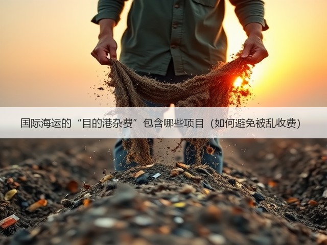国际海运的“目的港杂费”包含哪些项目（如何避免被乱收费）(图2)