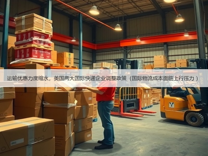 运输优惠力度缩水，美国两大国际快递企业调整政策（国际物流成本面临上行压力 ）