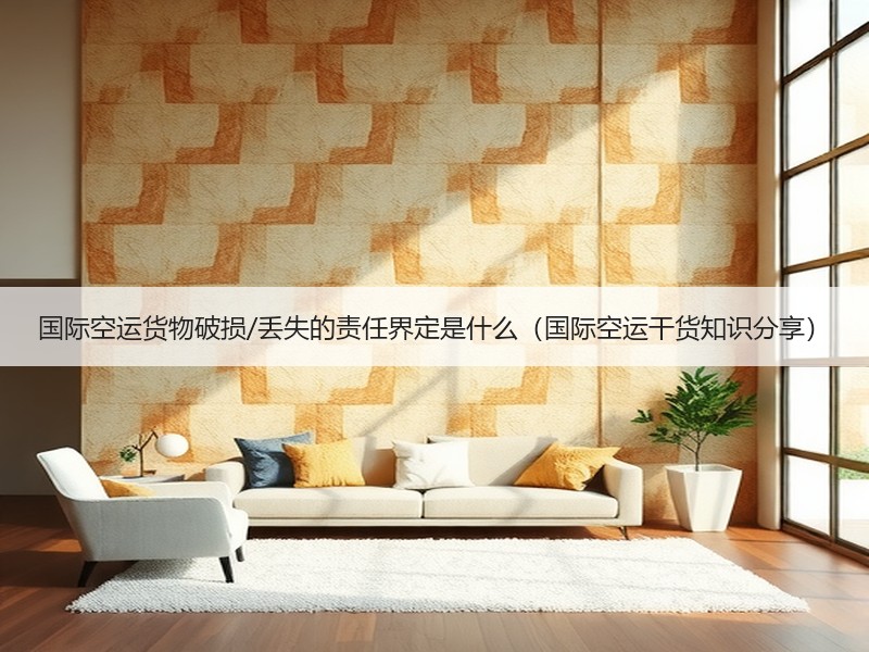 国际空运货物破损/丢失的责任界定是什么（国际空运干货知识分享）