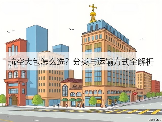 航空大包怎么选?分类与运输方式全解析(图1) 航空大包怎么选?分类与运输方式全解析(图1)