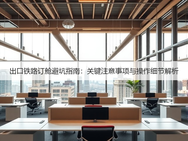出口铁路订舱避坑指南:关键注意事项与操作细节解析(图1) 出口铁路订舱避坑指南:关键注意事项与操作细节解析(图1)