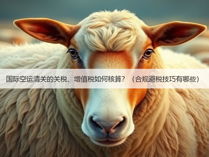 国际空运清关的关税、增值税如何核算？（合规避税技巧有哪些）