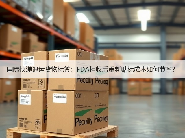 国际快递退运货物标签:FDA拒收后重新贴标成本如何节省?(图1) 国际快递退运货物标签:FDA拒收后重新贴标成本如何节省?(图1)