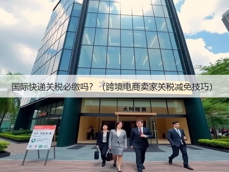 国际快递关税必缴吗？（跨境电商卖家关税减免技巧）