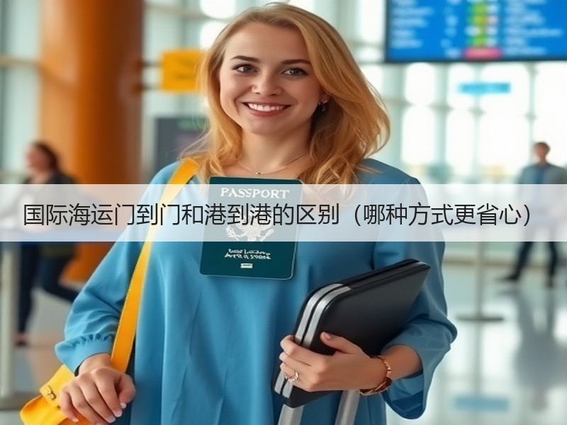 国际海运门到门和港到港的区别（哪种方式更省心）