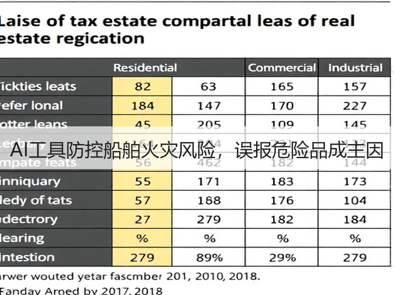 AI工具防控船舶火灾风险,误报危险品成主因 AI工具防控船舶火灾风险,误报危险品成主因