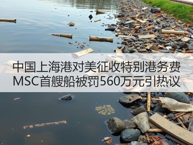 中国上海港对美征收特别港务费 MSC首艘船被罚560万元引热议(图2) 中国上海港对美征收特别港务费 MSC首艘船被罚560万元引热议(图2)