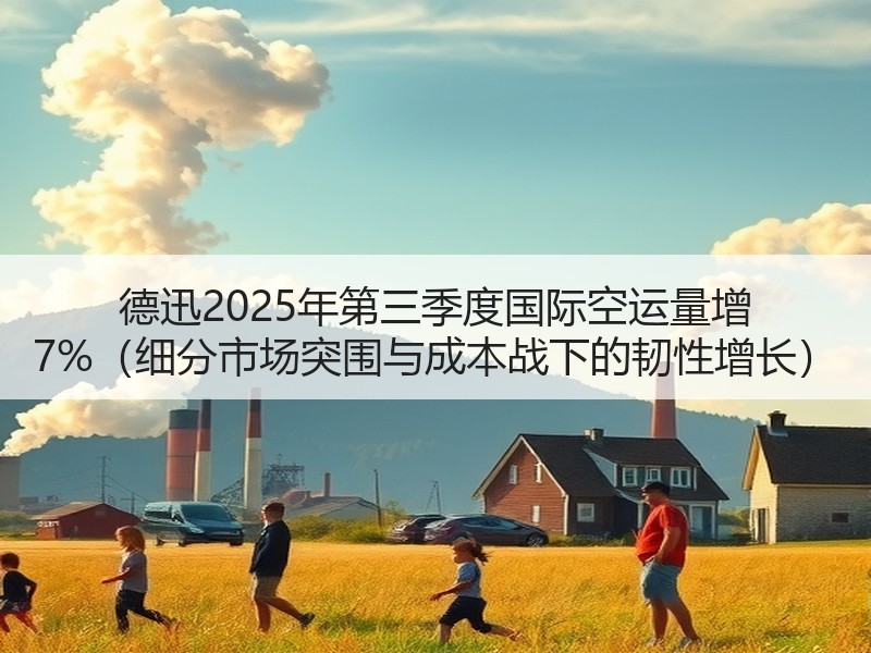 德迅2025年第三季度国际空运量增 7%(细分市场突围与成本战下的韧性增长) 德迅2025年第三季度国际空运量增 7%(细分市场突围与成本战下的韧性增长)