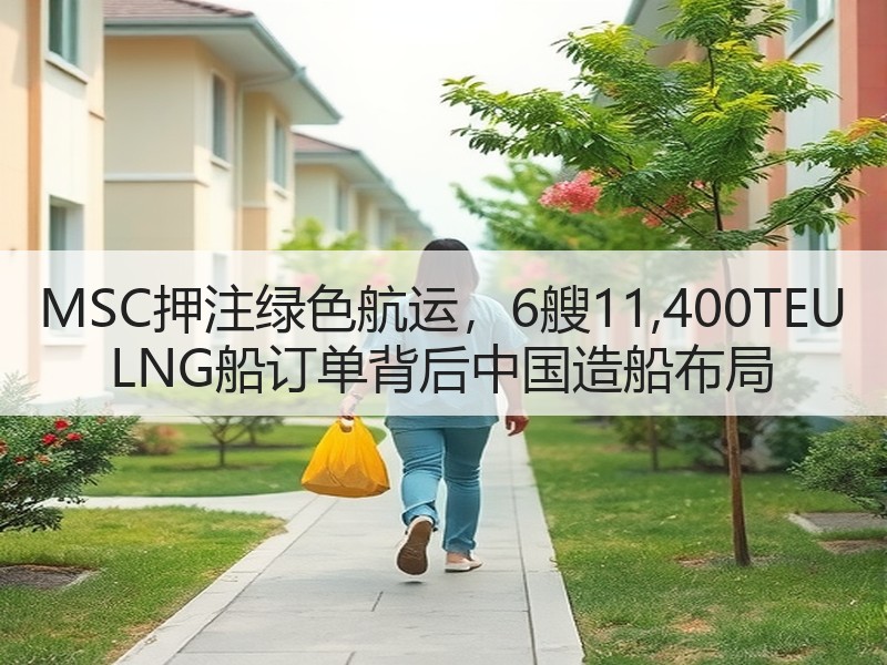 MSC押注绿色航运,6艘11,400TEU LNG船订单背后中国造船布局 MSC押注绿色航运,6艘11,400TEU LNG船订单背后中国造船布局