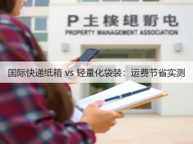 国际快递纸箱 vs 轻量化袋装：运费节省实测(图1)
