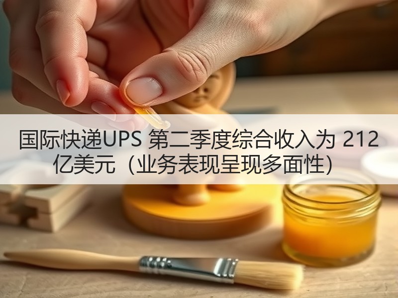 国际快递UPS 第二季度综合收入为 212 亿美元（业务表现呈现多面性）