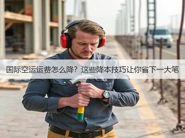 国际空运运费怎么降？这些降本技巧让你省下一大笔(图1)
