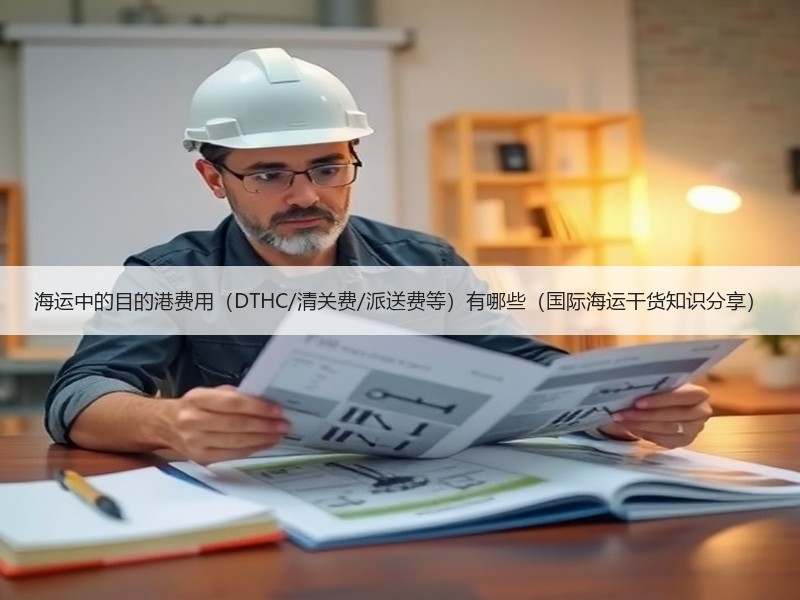 海运中的目的港费用（DTHC/清关费/派送费等）有哪些（国际海运干货知识分享）