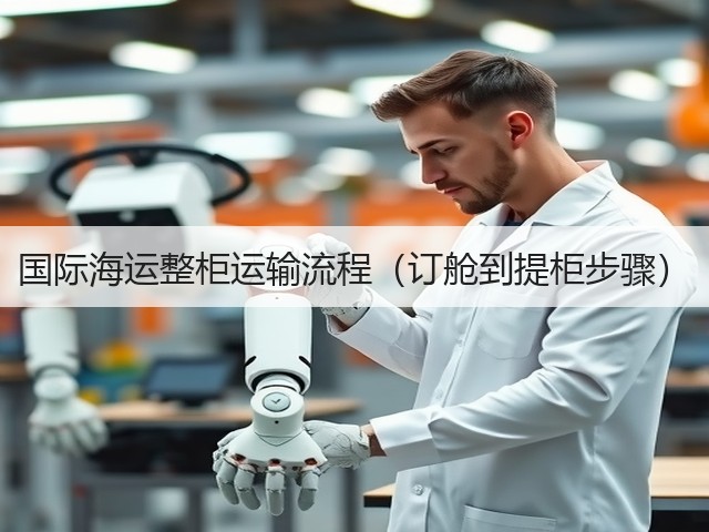 国际海运整柜运输流程(订舱到提柜步骤)(图2) 国际海运整柜运输流程(订舱到提柜步骤)(图2)