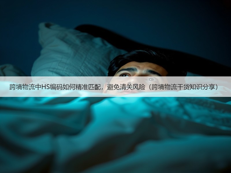 跨境物流中HS编码如何精准匹配,避免清关风险(跨境物流干货知识分享) 跨境物流中HS编码如何精准匹配,避免清关风险(跨境物流干货知识分享)
