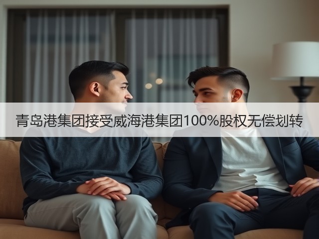 青岛港集团接受威海港集团100%股权无偿划转(图3) 青岛港集团接受威海港集团100%股权无偿划转(图3)
