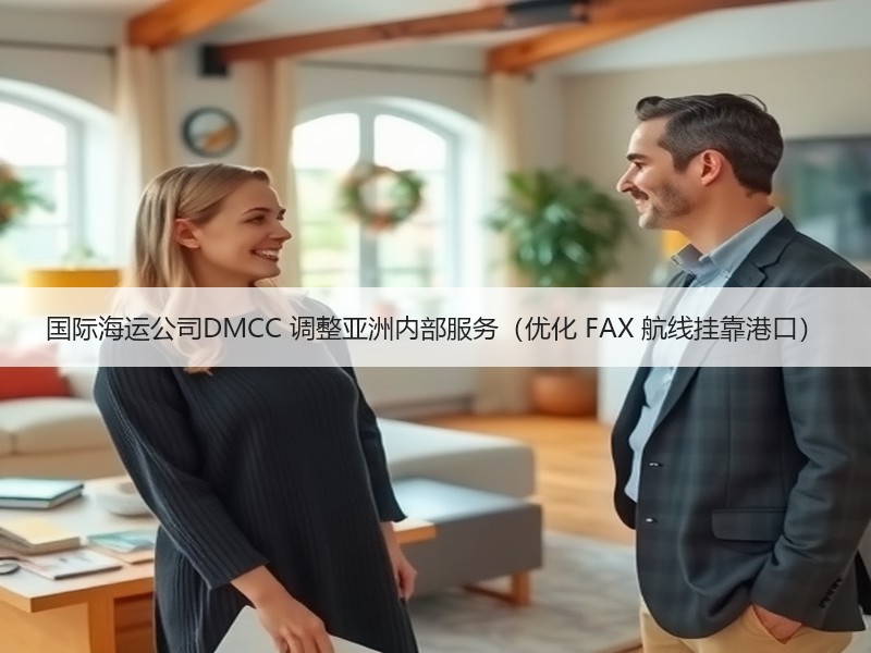 国际海运公司DMCC 调整亚洲内部服务(优化 FAX 航线挂靠港口) 国际海运公司DMCC 调整亚洲内部服务(优化 FAX 航线挂靠港口)