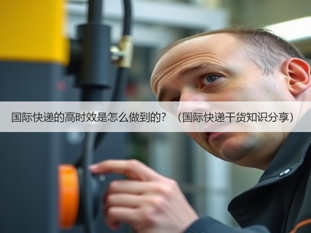 国际快递的高时效是怎么做到的？（国际快递干货知识分享）(图3)