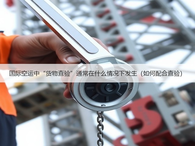 国际空运中“货物查验”通常在什么情况下发生(如何配合查验)(图3) 国际空运中“货物查验”通常在什么情况下发生(如何配合查验)(图3)