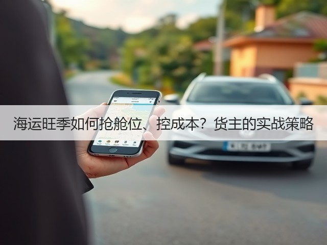 海运旺季如何抢舱位、控成本?货主的实战策略(图1) 海运旺季如何抢舱位、控成本?货主的实战策略(图1)