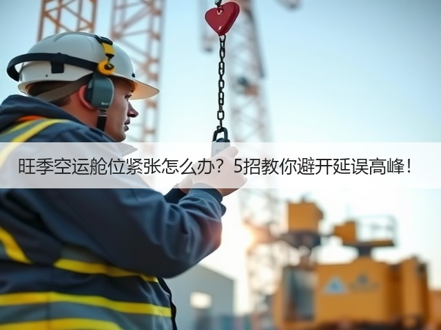 旺季空运舱位紧张怎么办?5招教你避开延误高峰!(图3) 旺季空运舱位紧张怎么办?5招教你避开延误高峰!(图3)