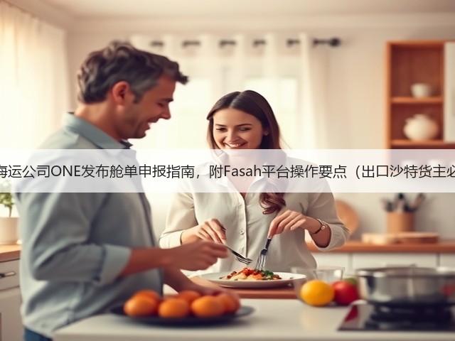 国际海运公司ONE发布舱单申报指南,附Fasah平台操作要点(出口沙特货主必读)(图3) 国际海运公司ONE发布舱单申报指南,附Fasah平台操作要点(出口沙特货主必读)(图3)