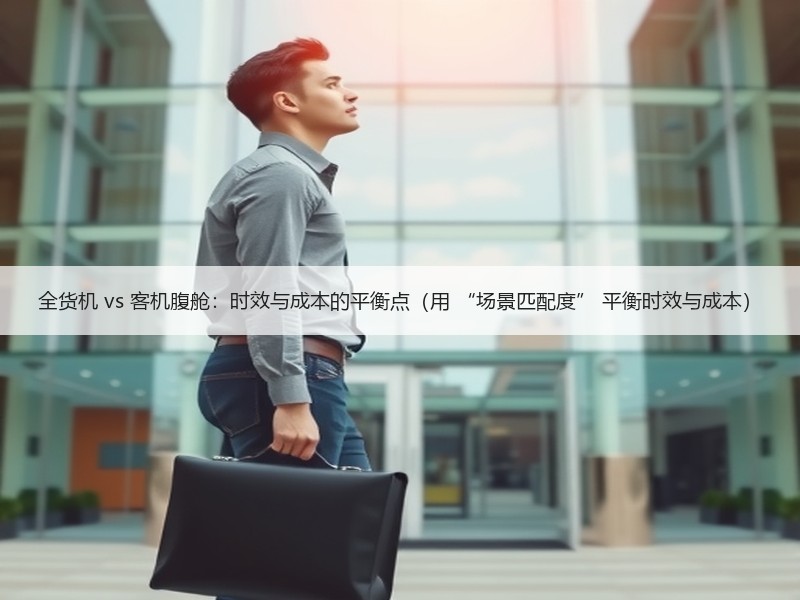 全货机 vs 客机腹舱：时效与成本的平衡点（用 “场景匹配度” 平衡时效与成本）