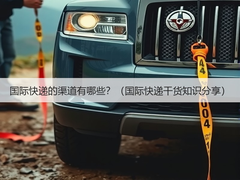 国际快递的渠道有哪些？（国际快递干货知识分享）