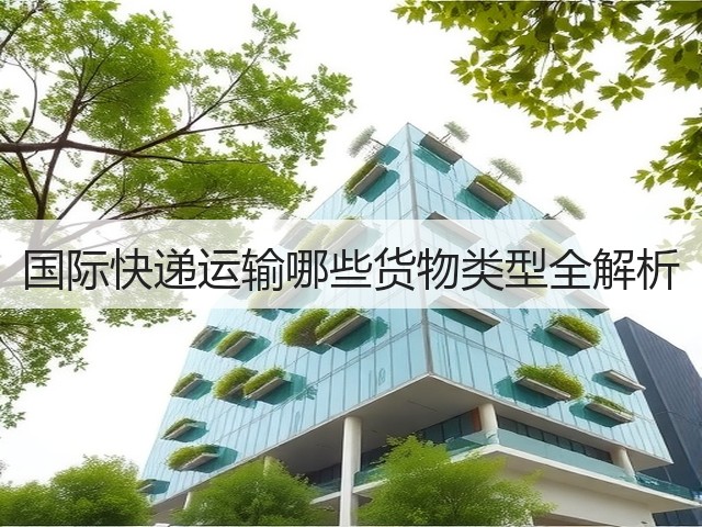 国际快递运输哪些货物类型全解析(图2) 国际快递运输哪些货物类型全解析(图2)
