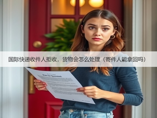 国际快递收件人拒收,货物会怎么处理(寄件人能拿回吗)(图2) 国际快递收件人拒收,货物会怎么处理(寄件人能拿回吗)(图2)