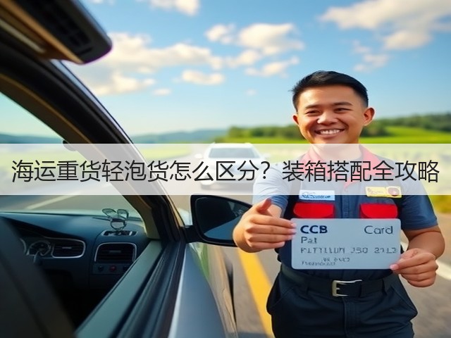 海运重货轻泡货怎么区分?装箱搭配全攻略(图1) 海运重货轻泡货怎么区分?装箱搭配全攻略(图1)