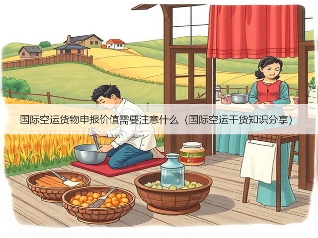 国际空运货物申报价值需要注意什么（国际空运干货知识分享）(图1)