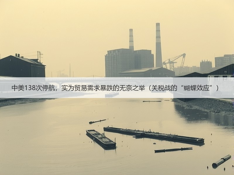 中美138次停航,实为贸易需求暴跌的无奈之举(关税战的“蝴蝶效应”) 中美138次停航,实为贸易需求暴跌的无奈之举(关税战的“蝴蝶效应”)