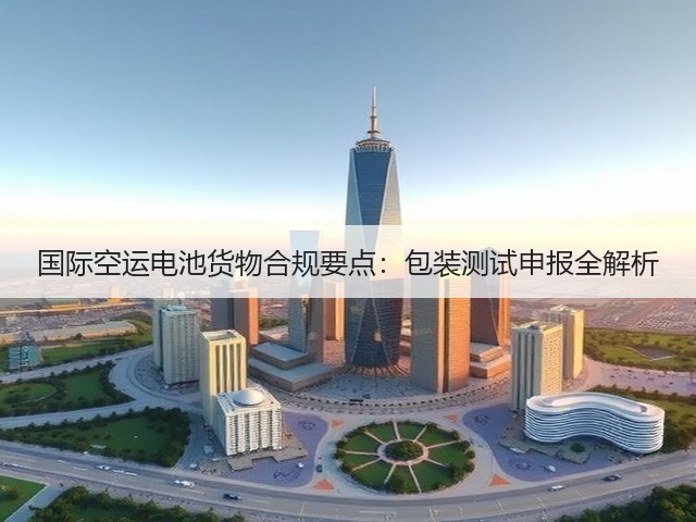 国际空运电池货物合规要点:包装测试申报全解析(图3) 国际空运电池货物合规要点:包装测试申报全解析(图3)