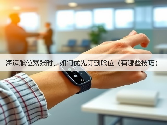 海运舱位紧张时,如何优先订到舱位(有哪些技巧)(图3) 海运舱位紧张时,如何优先订到舱位(有哪些技巧)(图3)