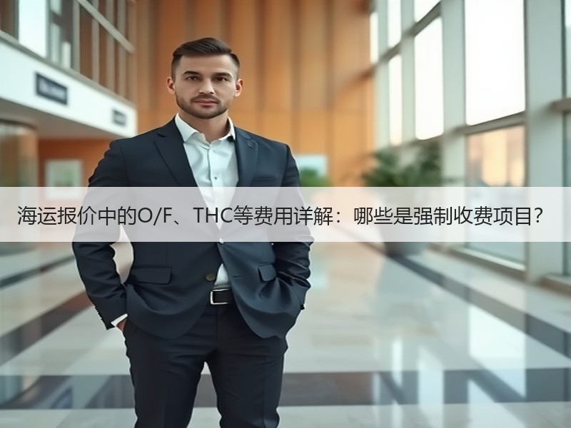 海运报价中的O/F、THC等费用详解：哪些是强制收费项目？