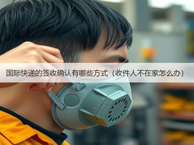 国际快递的签收确认有哪些方式(收件人不在家怎么办)(图1) 国际快递的签收确认有哪些方式(收件人不在家怎么办)(图1)