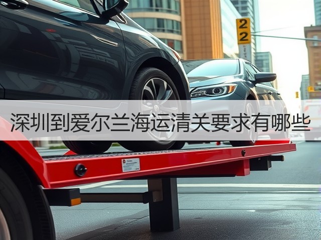 深圳到爱尔兰海运清关要求有哪些(图2) 深圳到爱尔兰海运清关要求有哪些(图2)