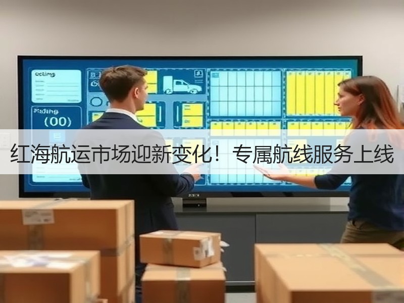 红海航运市场迎新变化！专属航线服务上线
