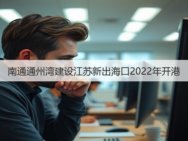 南通通州湾建设江苏新出海口2022年开港(图1) 南通通州湾建设江苏新出海口2022年开港(图1)