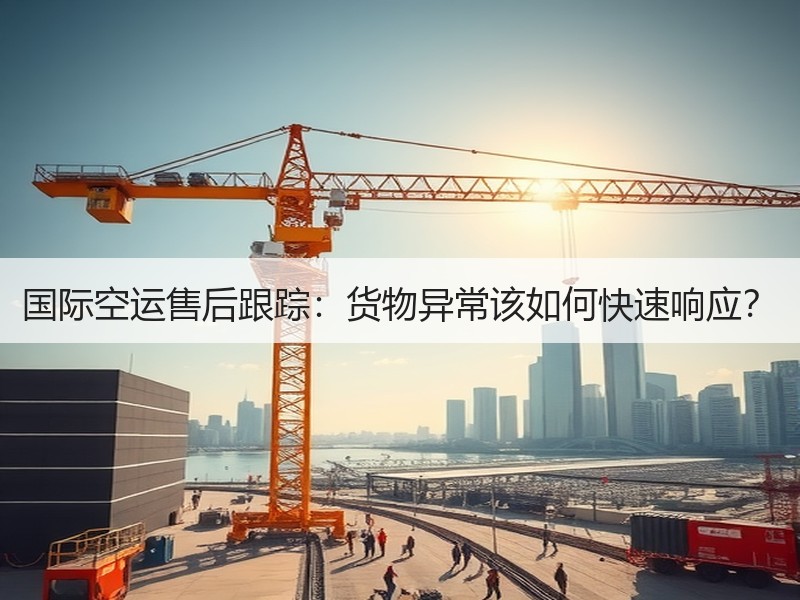 国际空运售后跟踪:货物异常该如何快速响应? 国际空运售后跟踪:货物异常该如何快速响应?
