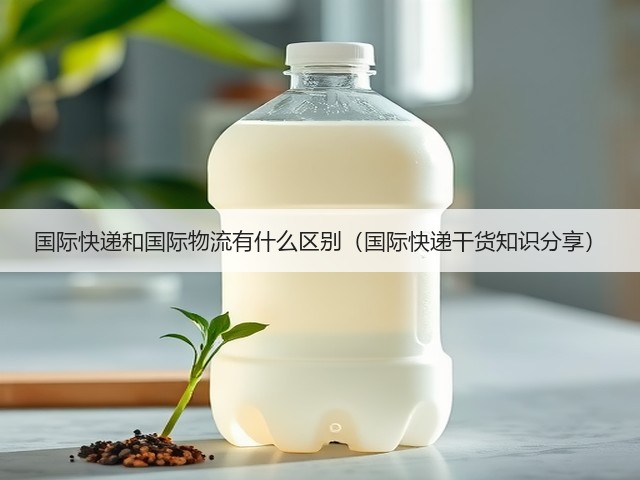 国际快递和国际物流有什么区别（国际快递干货知识分享）(图1)
