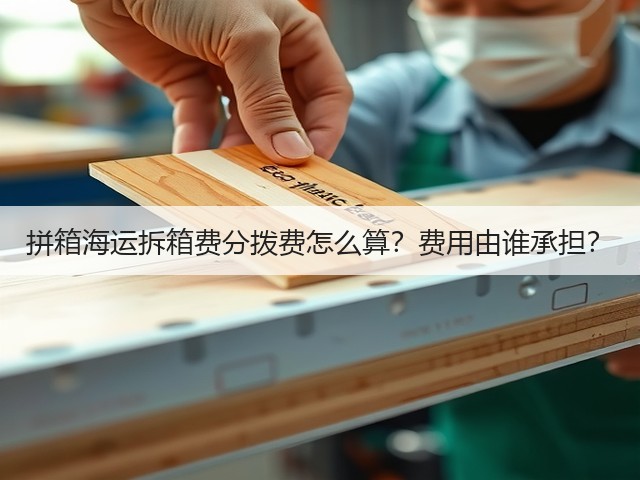 拼箱海运拆箱费分拨费怎么算？费用由谁承担？(图2)