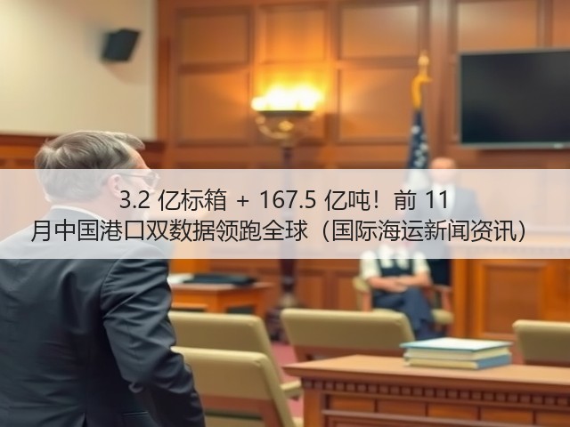 3.2 亿标箱 + 167.5 亿吨!前 11 月中国港口双数据领跑全球(国际海运新闻资讯)(图3) 3.2 亿标箱 + 167.5 亿吨!前 11 月中国港口双数据领跑全球(国际海运新闻资讯)(图3)
