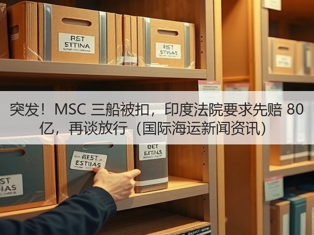 突发!MSC 三船被扣,印度法院要求先赔 80 亿,再谈放行(国际海运新闻资讯)(图2) 突发!MSC 三船被扣,印度法院要求先赔 80 亿,再谈放行(国际海运新闻资讯)(图2)