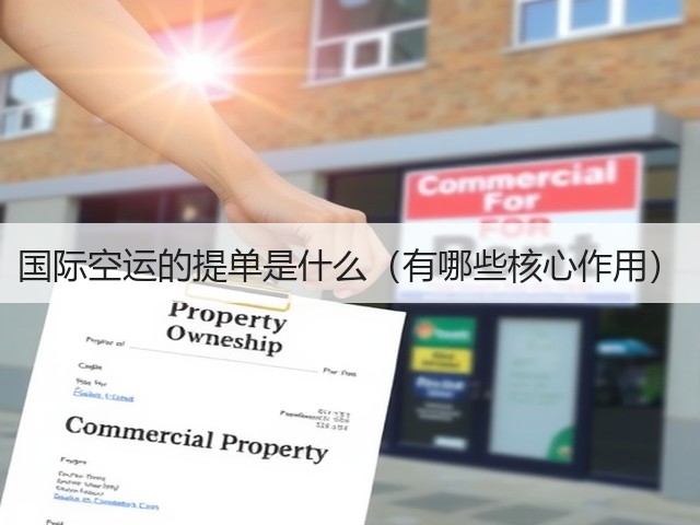 国际空运的提单是什么(有哪些核心作用)(图3) 国际空运的提单是什么(有哪些核心作用)(图3)