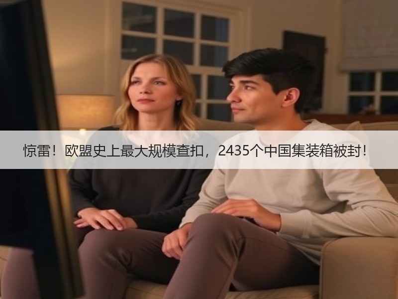 惊雷！欧盟史上最大规模查扣，2435个中国集装箱被封！
