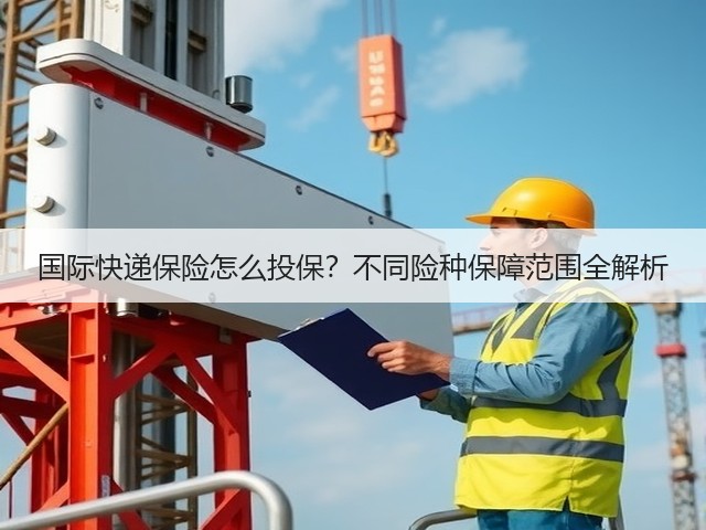 国际快递保险怎么投保?不同险种保障范围全解析(图1) 国际快递保险怎么投保?不同险种保障范围全解析(图1)