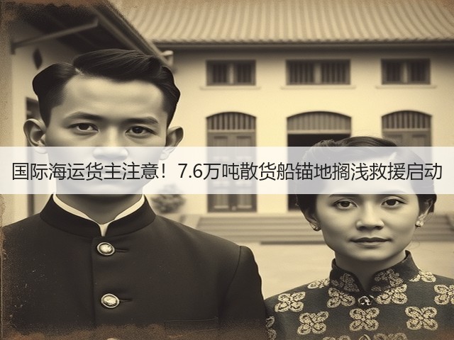 国际海运货主注意!7.6万吨散货船锚地搁浅救援启动(图1) 国际海运货主注意!7.6万吨散货船锚地搁浅救援启动(图1)